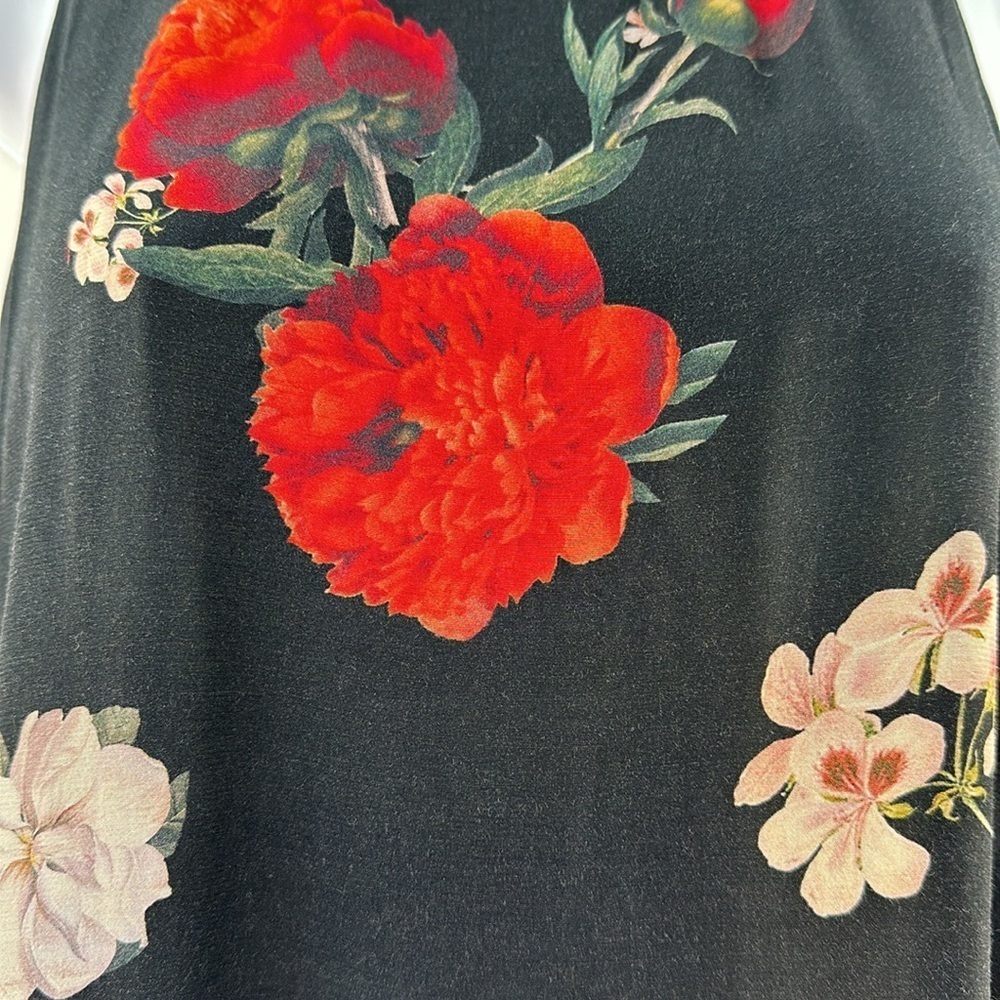 Alice+Olivia Liz Twist Back in Castaway Floral, XS - Picture 10 of 12